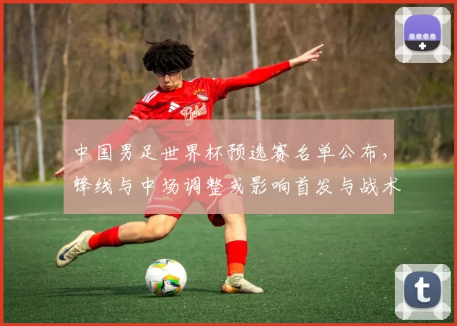 中国男足世界杯预选赛名单公布,锋线与中场调整或影响首发与战术部署