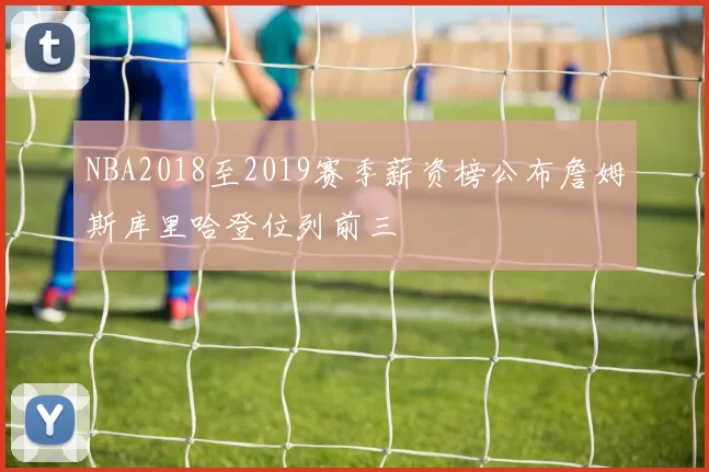 NBA2018至2019赛季薪资榜公布詹姆斯库里哈登位列前三